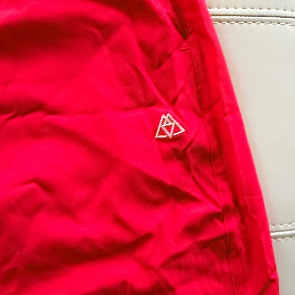 Haimont Athletic Shorts Mens XXL Red Performance Running Workout Gym Stretch 5" - Picture 8 of 10